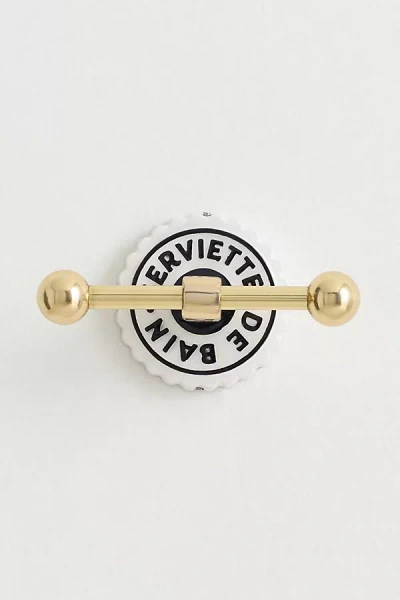 Anthropologie Claudette Bath Hook In Gold