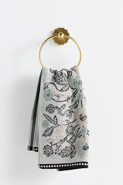 Anthropologie Claudette Cotton Floral Towel Collection
