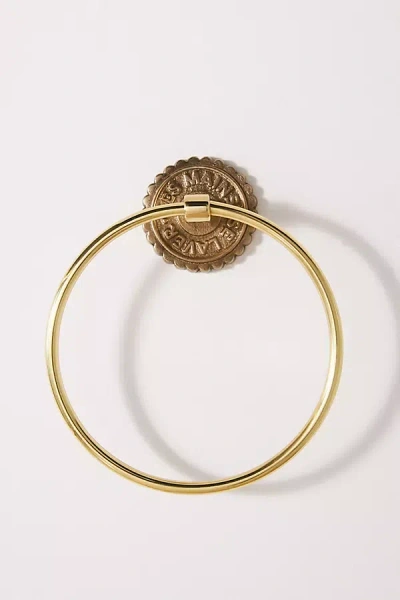 Anthropologie Claudette Towel Ring In Brown