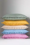 Anthropologie Clementine Silk Woven Cushion