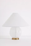 Anthropologie Cloud Glass Table Lamp