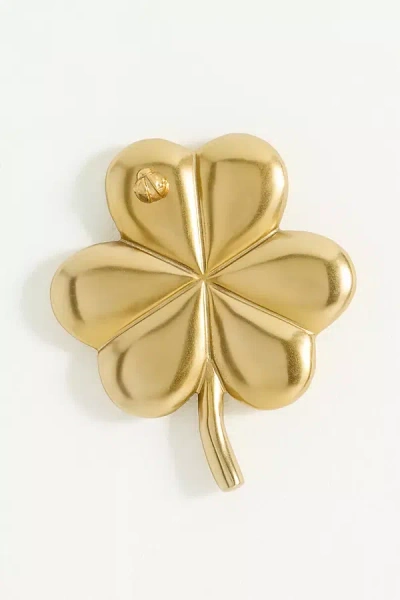 Anthropologie Clover Gallery Wall Charm In Gold