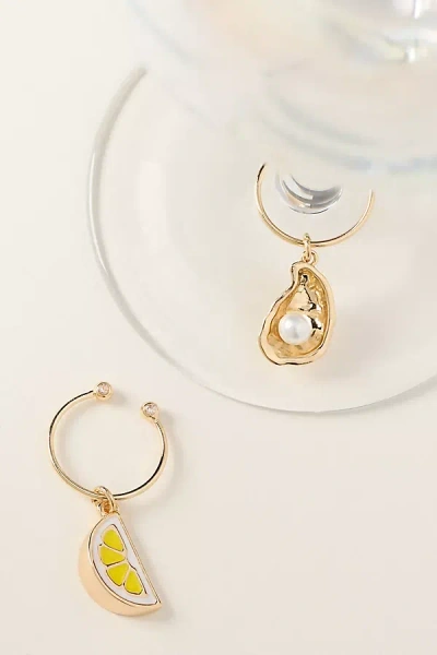 Anthropologie Cocktail Charms, Set Of 2 In Multi