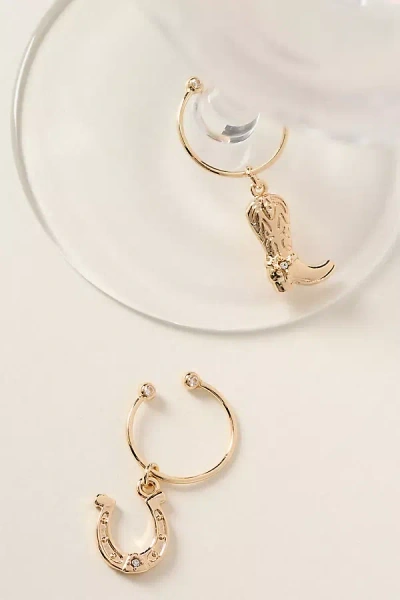 Anthropologie Cocktail Charms, Set Of 2 In Multi