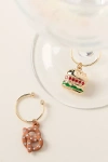 Anthropologie Cocktail Charms, Set Of 2 In Multi