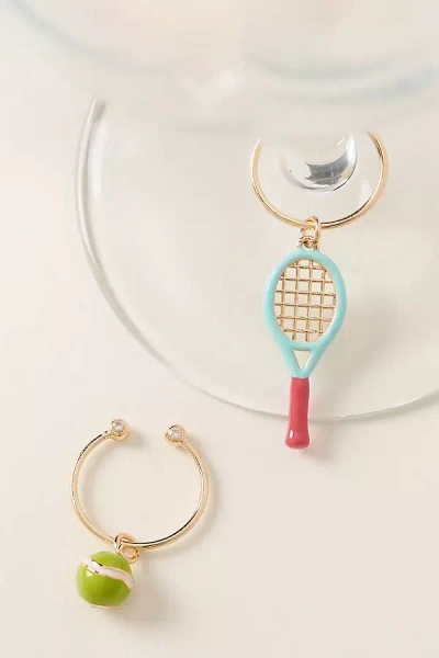 Anthropologie Cocktail Charms, Set Of 2 In Multi