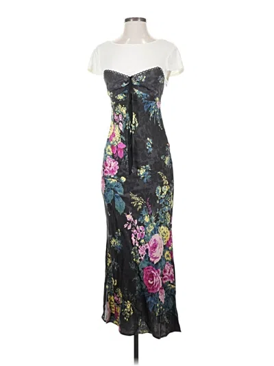 Pre-owned Anthropologie Cocktail Dress In Black
