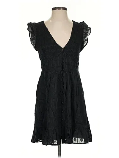 Pre-owned Anthropologie Cocktail Dress In Black