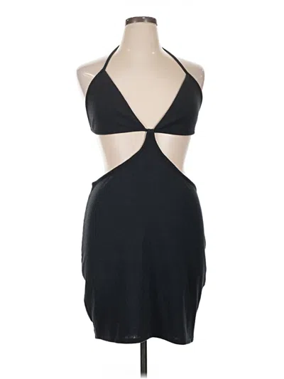 Pre-owned Anthropologie Cocktail Dress In Black