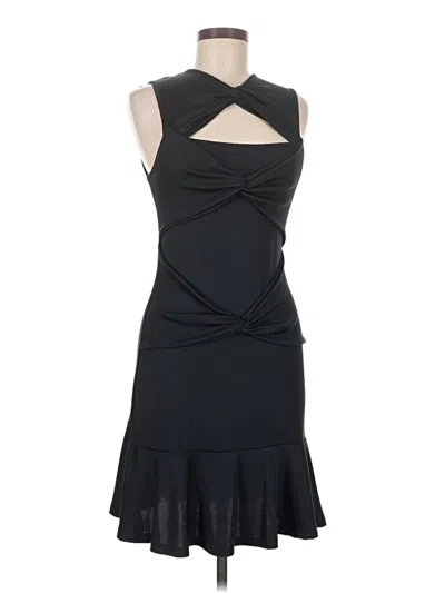 Pre-owned Anthropologie Cocktail Dress In Black