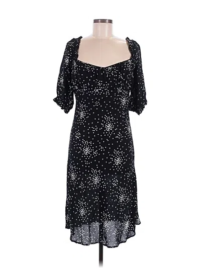 Pre-owned Anthropologie Cocktail Dress In Black