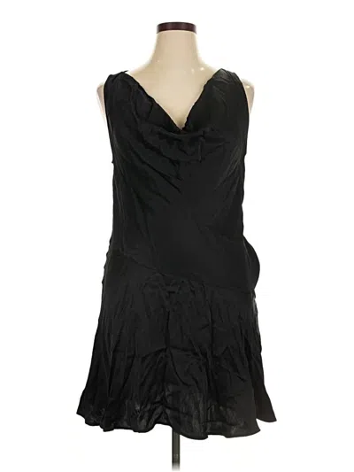 Pre-owned Anthropologie Cocktail Dress In Black