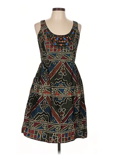 Pre-owned Anthropologie Cocktail Dress In Black
