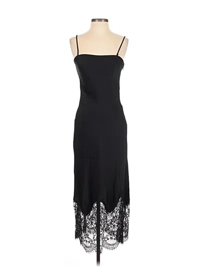Pre-owned Anthropologie Cocktail Dress In Black