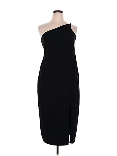 Pre-owned Anthropologie Cocktail Dress In Black