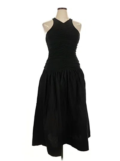 Pre-owned Anthropologie Cocktail Dress In Black