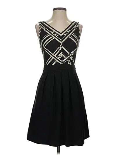 Pre-owned Anthropologie Cocktail Dress In Black