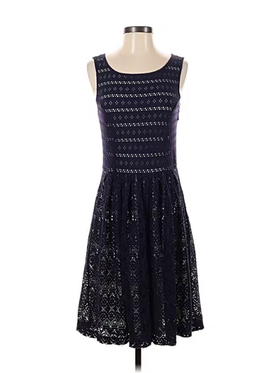 Pre-owned Anthropologie Cocktail Dress In Blue