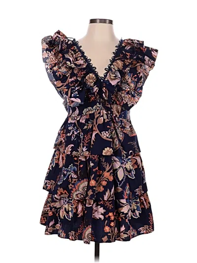 Pre-owned Anthropologie Cocktail Dress In Blue