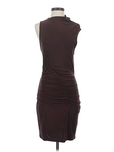 Pre-owned Anthropologie Cocktail Dress In Brown