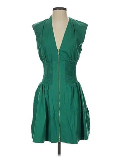 Pre-owned Anthropologie Cocktail Dress In Green