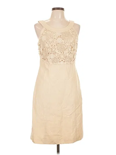 Pre-owned Anthropologie Cocktail Dress In Ivory