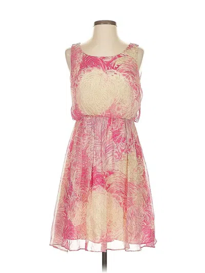 Pre-owned Anthropologie Cocktail Dress In Pink
