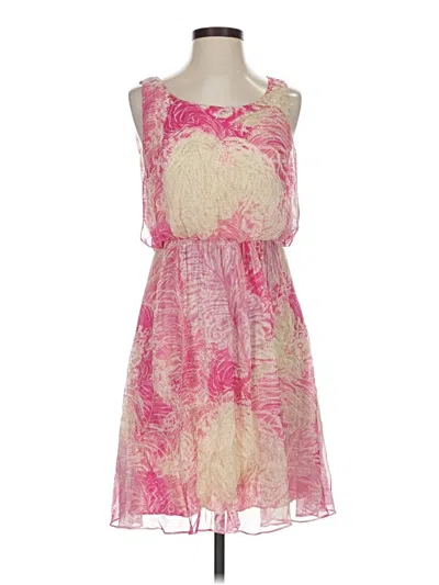 Pre-owned Anthropologie Cocktail Dress In Pink