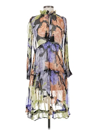 Pre-owned Anthropologie Cocktail Dress In Purple