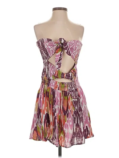 Pre-owned Anthropologie Cocktail Dress In Purple