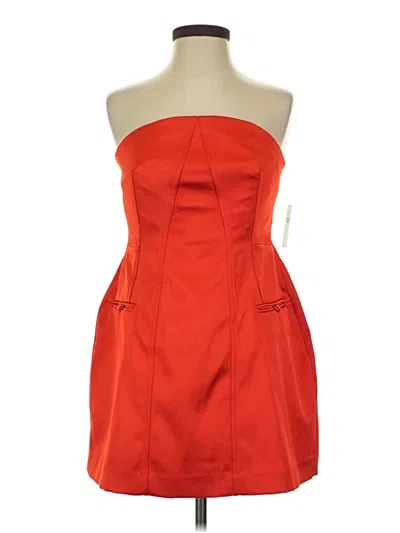 Anthropologie Cocktail Dress In Red