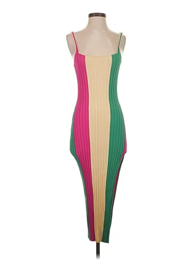 Pre-owned Anthropologie Cocktail Dress In Yellow