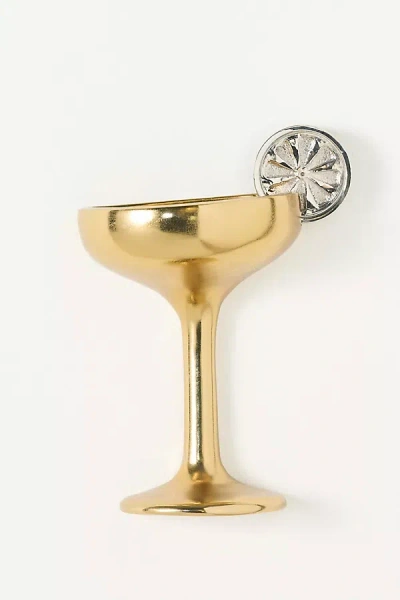 Anthropologie Cocktail Hour Gallery Wall Charm In Gold