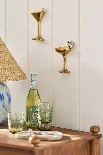 Anthropologie Cocktail Hour Gallery Wall Charm In Gold