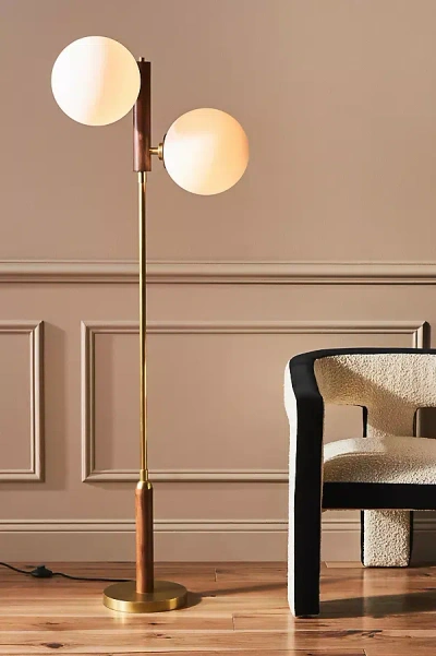 Anthropologie Colome Floor Lamp In Beige