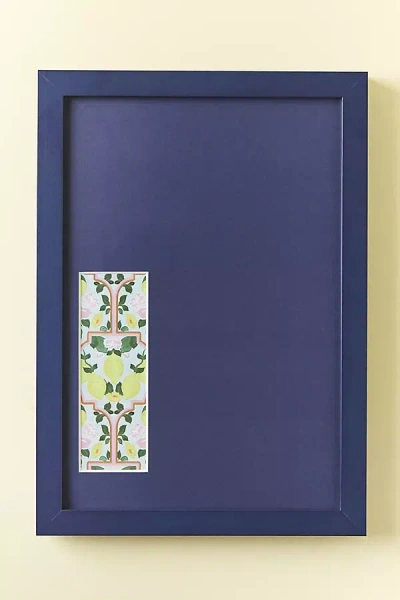 Anthropologie Color Drench Picture Frame In Blue