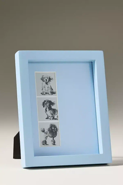 Anthropologie Color Drenched Photo Strip Frame In Blue