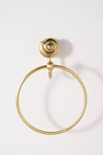 Anthropologie Conchita Seashell Towel Ring