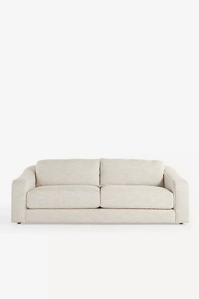Anthropologie Conway 96" Woven Sofa In Neutral