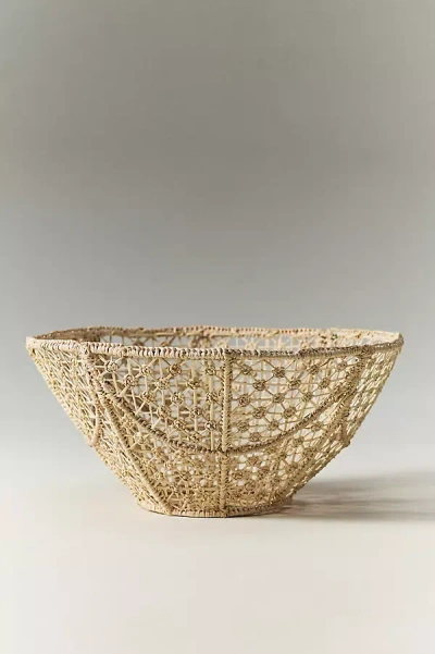 Anthropologie Coro Cora Knot Bowl In Brown