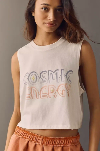 Anthropologie Cosmic Energy Graphic Tank Top In Multi