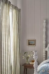 Anthropologie Costanza Woven Stripe Cotton Curtain