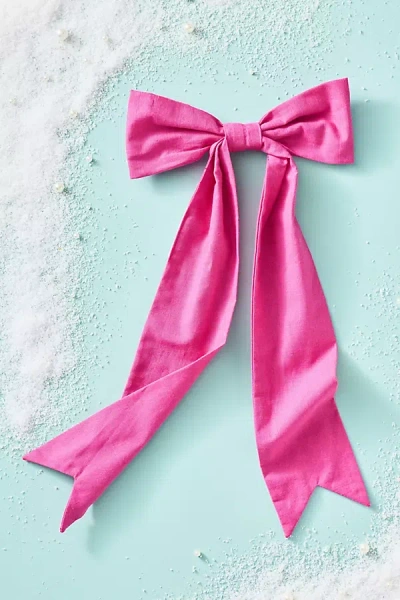 Anthropologie Cottage Bow Ornament In Multi