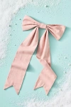 Anthropologie Cottage Bow Ornament In Pink