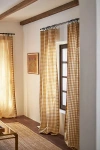 Anthropologie Gingham Curtain