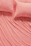 Anthropologie Cotton Modal Brushed Cozy Printed Sheet Set