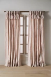 Anthropologie Cotton Printed Stripe Valence Curtain