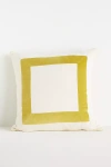 Anthropologie Cotton Velvet Frame Pillow In Multi