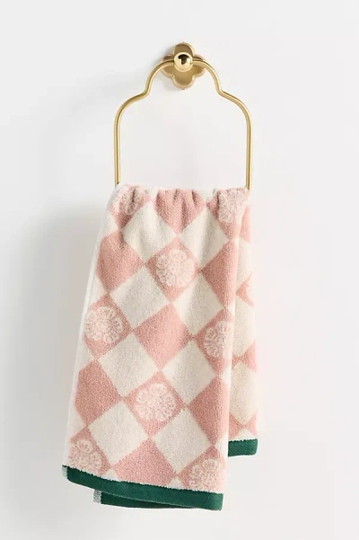 Anthropologie Cotton Woven Pattern Towel Collection