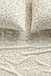 Anthropologie Cozy Cotton Sheet Set In Green